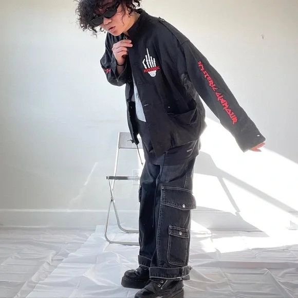 Hysteric Glamour Military Bomber Utility Jacket - Picture 1 of 4